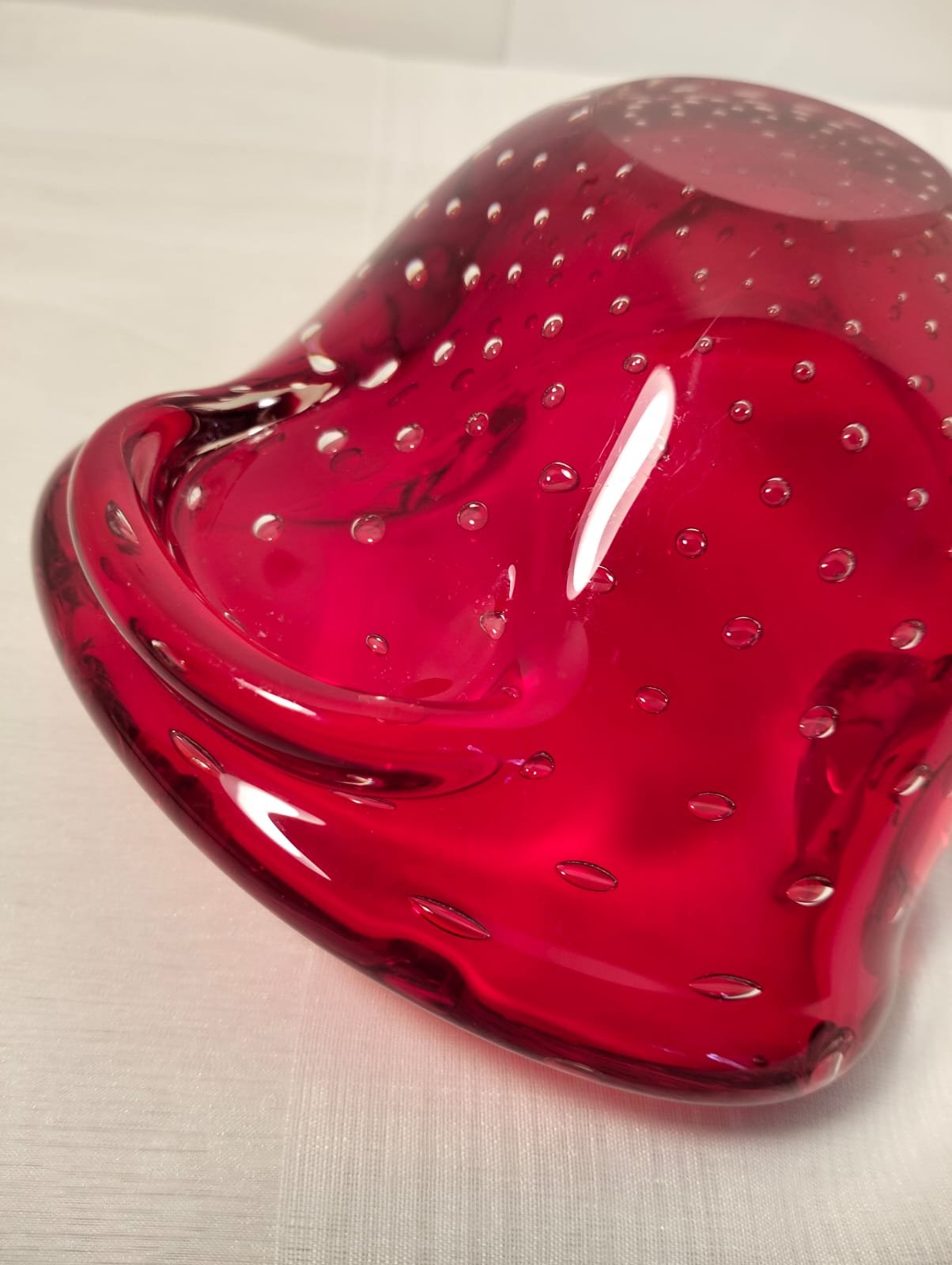 Attractive Vintage Murano style bowl 3 Murano Style bowl