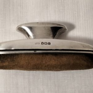 Antique sterling silver nail buffer