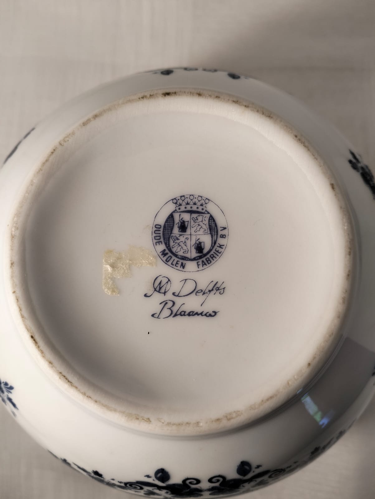 Vintage M DELFT BLAAU OUDE MOLEN Teapot 2 Vintage M DELFT BLAAU OUDE MOLEN Teapot - Image 2