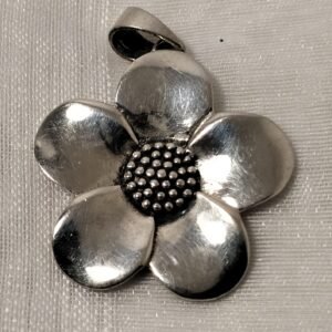 Sterling Silver flower pendant