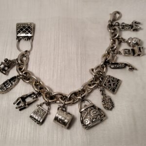 Silver Plate Charm bracelet
