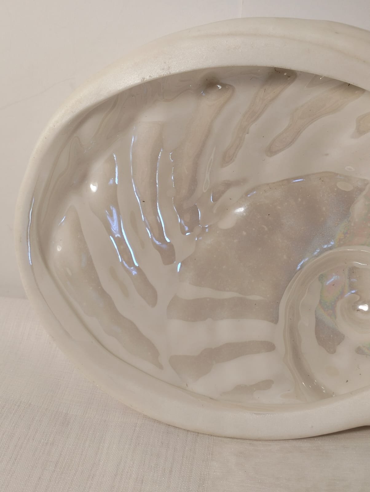 Luna del Mar Porcelain Shell Dish 2 Luna del Mar Porcelain Shell Dish - Image 2