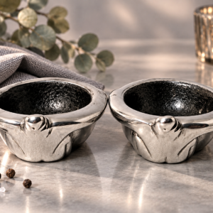 Carrol Boyes Salt and Pepper bowls