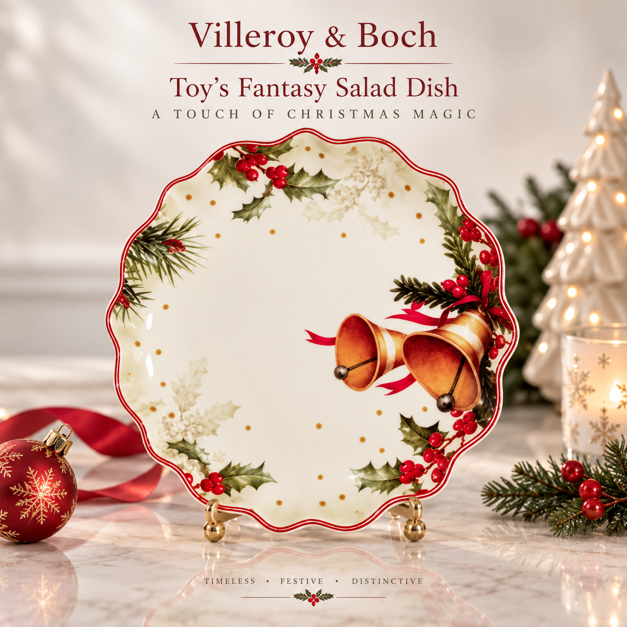 Beautiful Villeroy & Boch Toy's Fantasy Salad Dish 1 Beautiful Villeroy & Boch Toy's Fantasy Salad Dish
