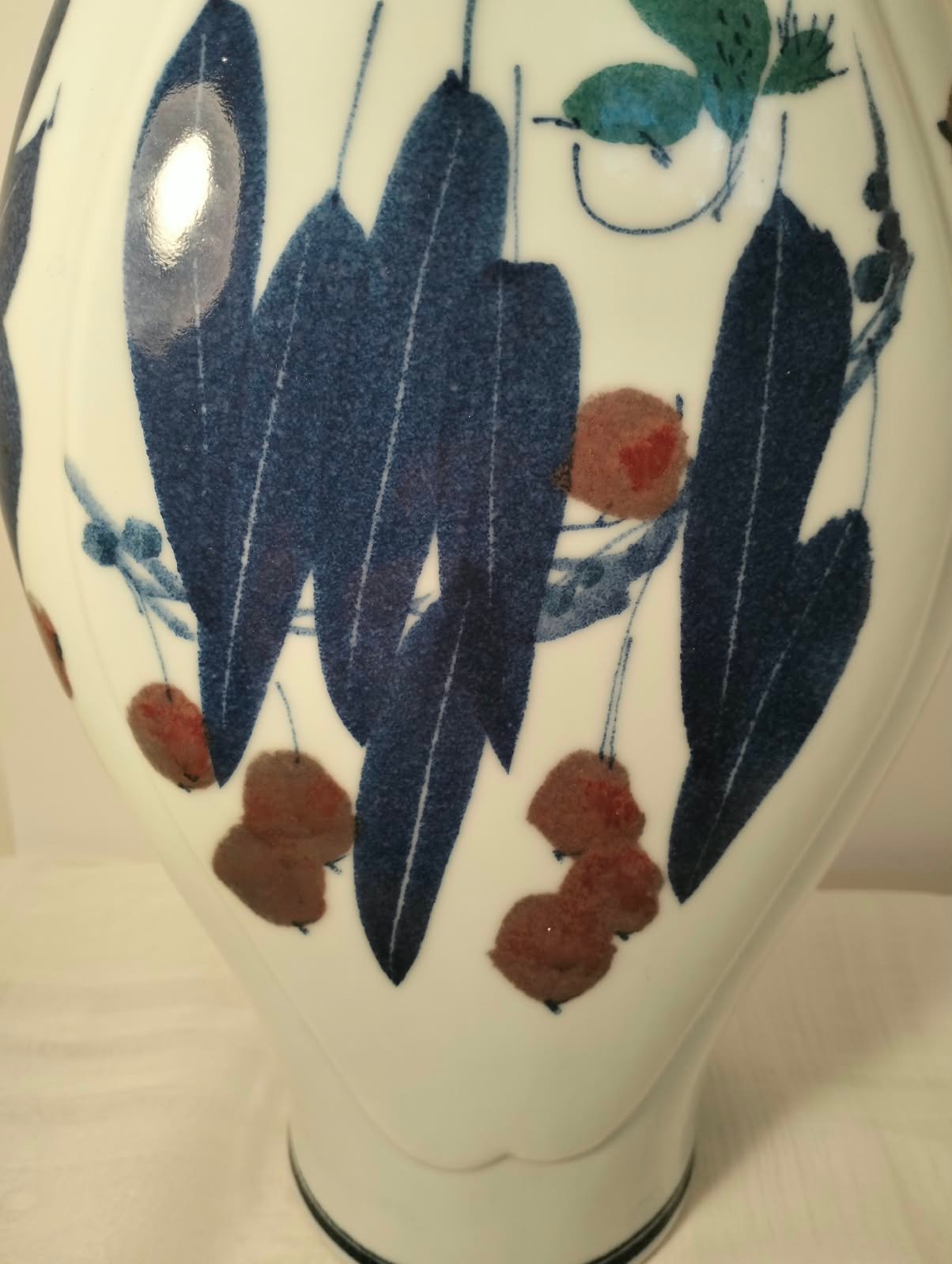 Beautiful Vintage Chinese porcelain vase 7 Beautiful Vintage Chinese porcelain vase - Image 7